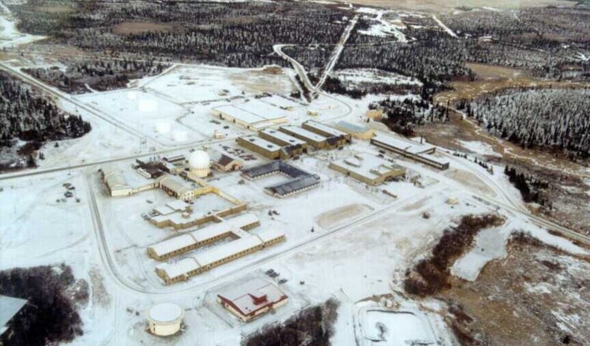 King-Salmon overhead view of large compound buildings